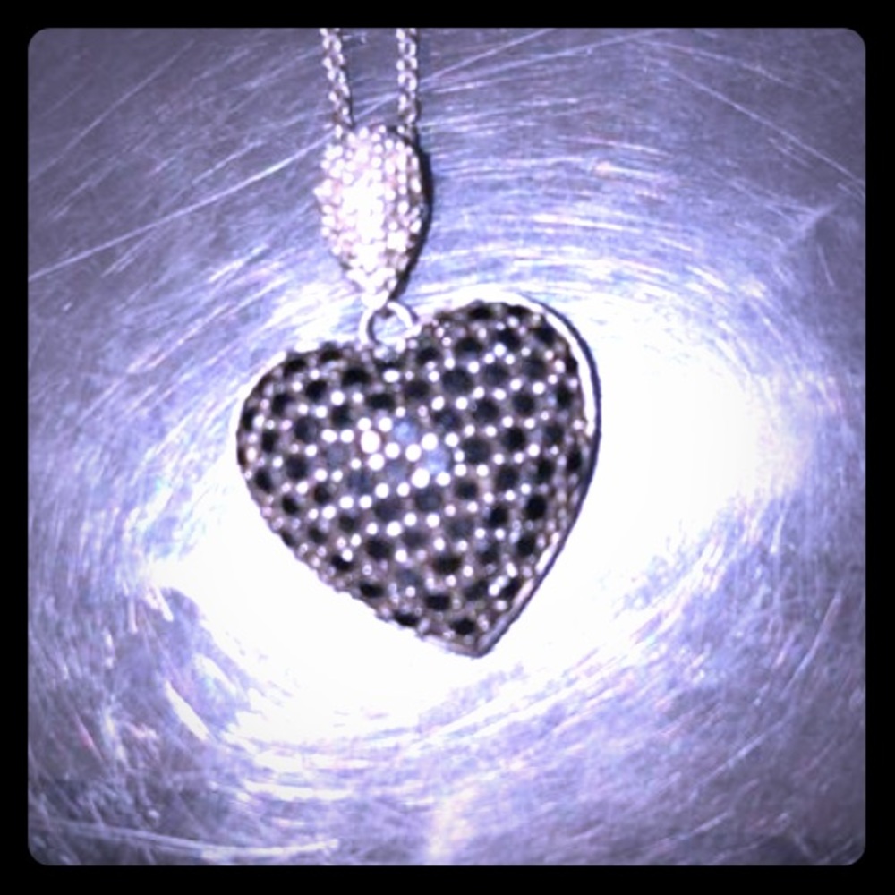 1/4 carat black diamond necklace 🖤